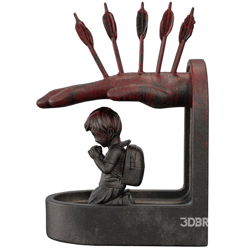 Prayer Boyl Statue Image 4