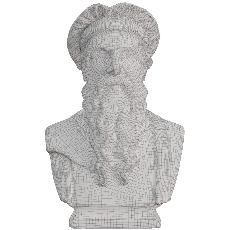 Antique Leonardo_da_Vinci Statue Image 2