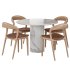Amare Dining Chair and Oranda Round Dining Table-Fourhands - Thumbnail 3