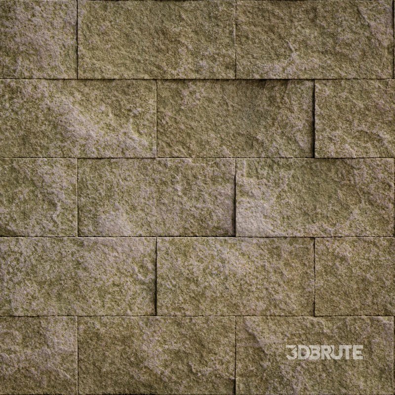 Split Face Travertine 01 (Seamless) Image 3