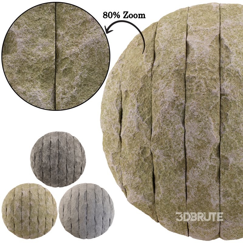 Rock Wall Tile 03 (Seamless) Image 6