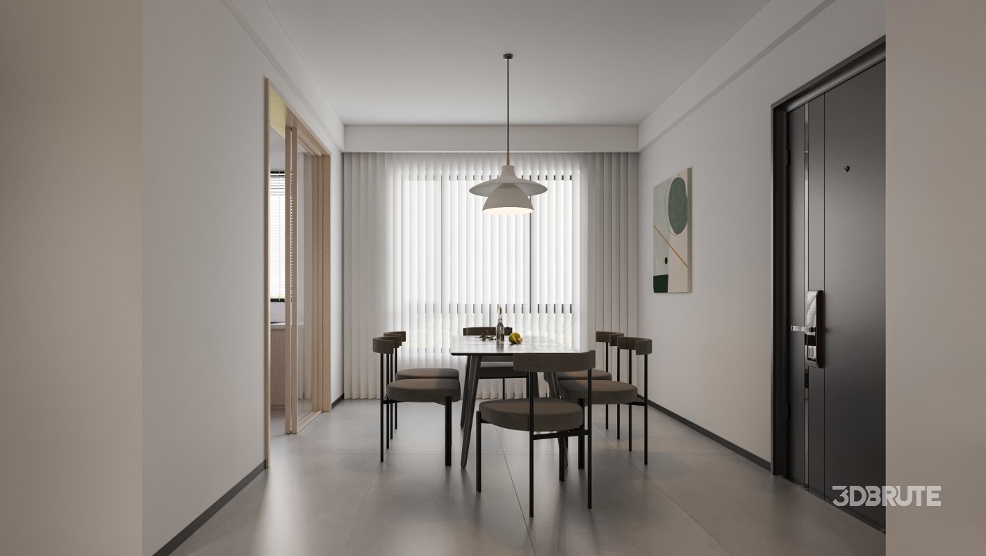 living room dining room bedroom Image 1