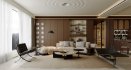 Modern living room and dining room interior scene - Thumbnail 7
