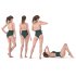 woman_bikini_4 poses - Thumbnail 1