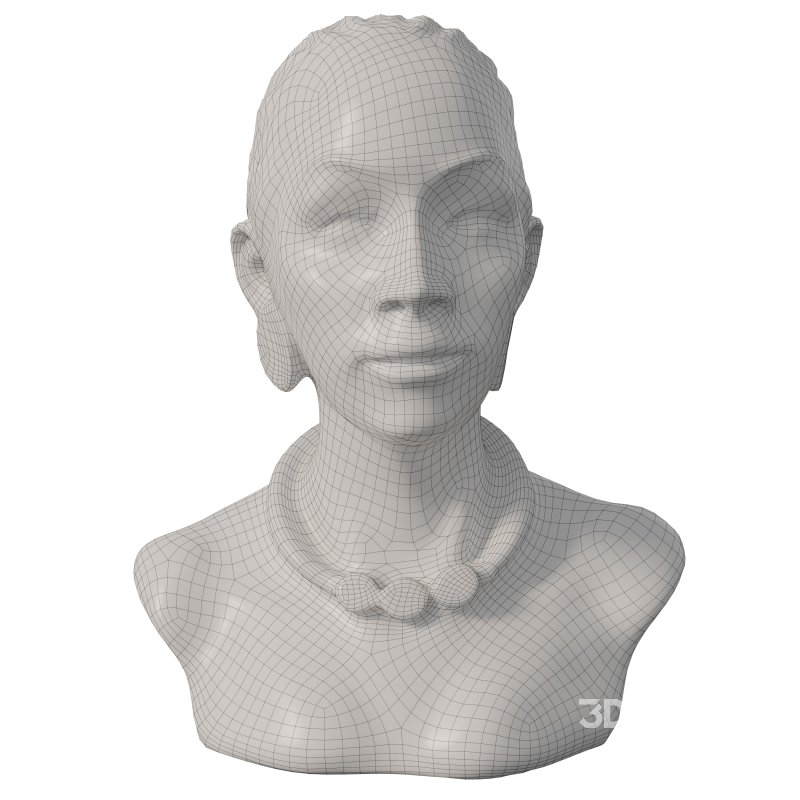 Ancient Historical Statue of a Shaman Woman Image 4