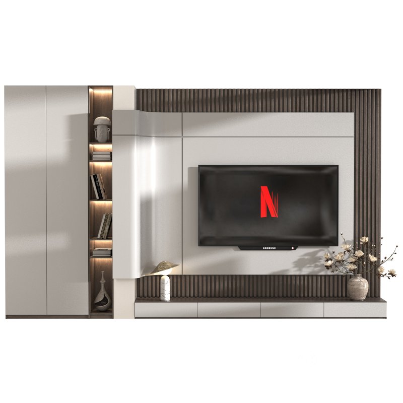 TV Wall set 04 Image 2