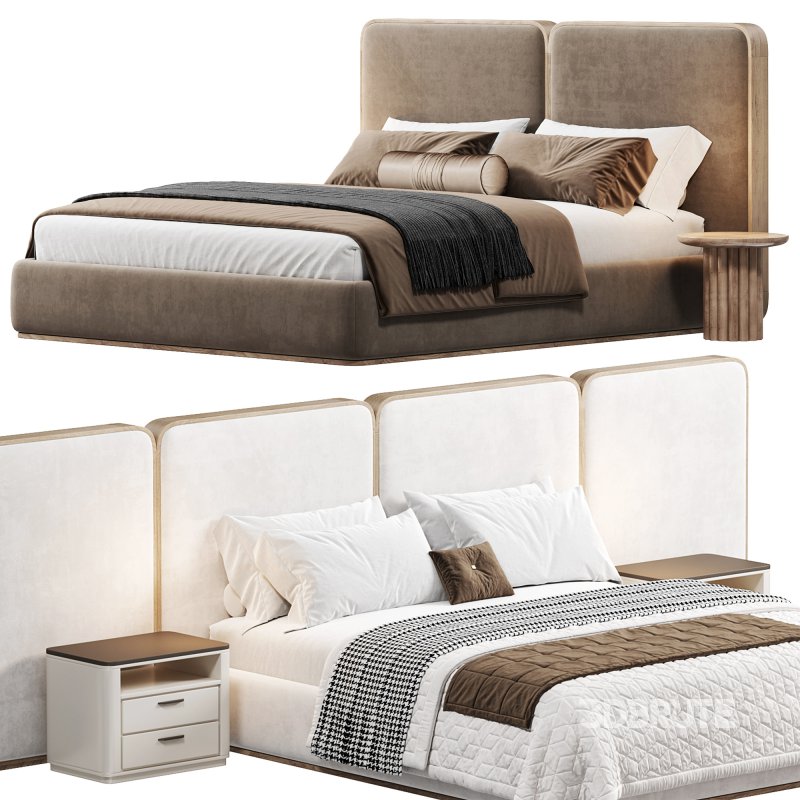 GEM UPHOLSTERED KING QUEEN BED by adrianahoyos Image 1