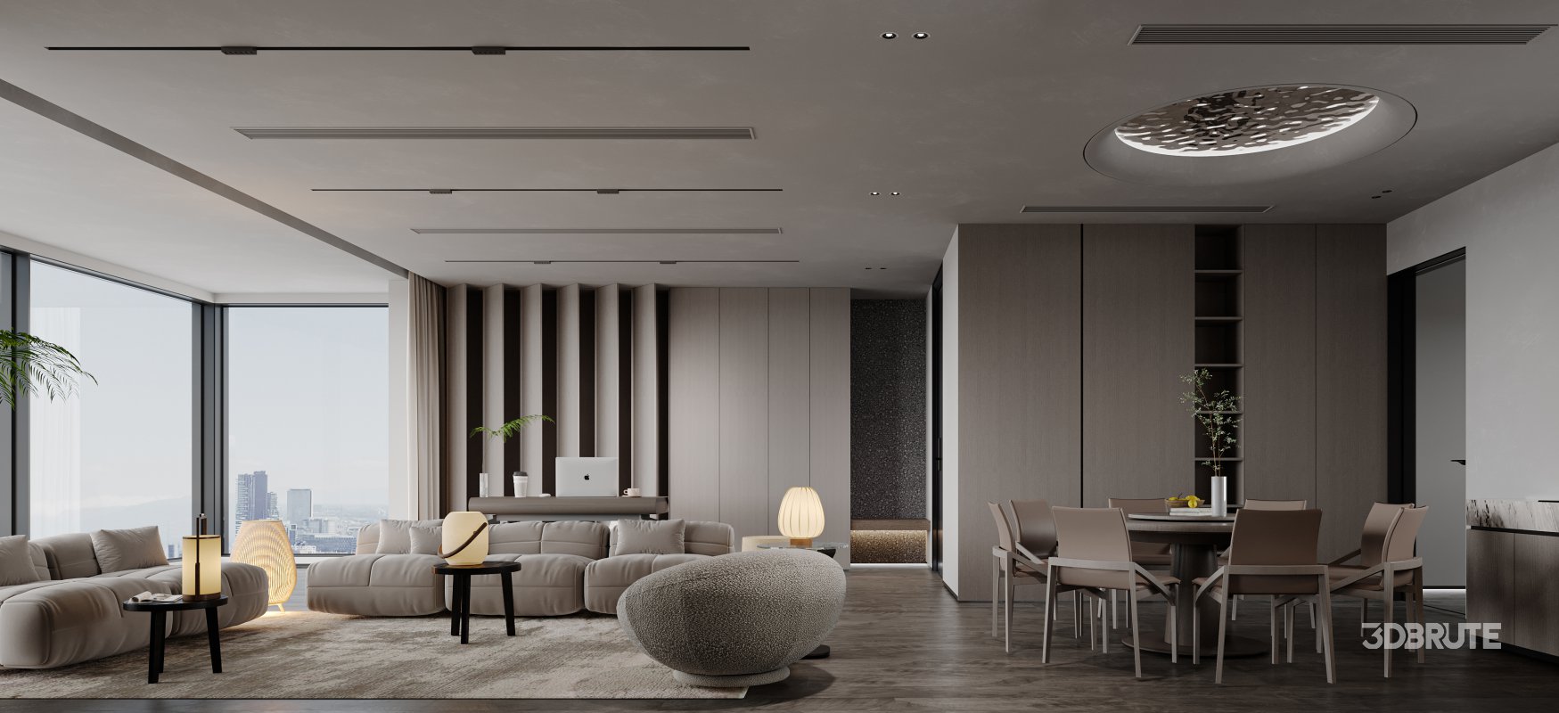 living room dining room Image 1