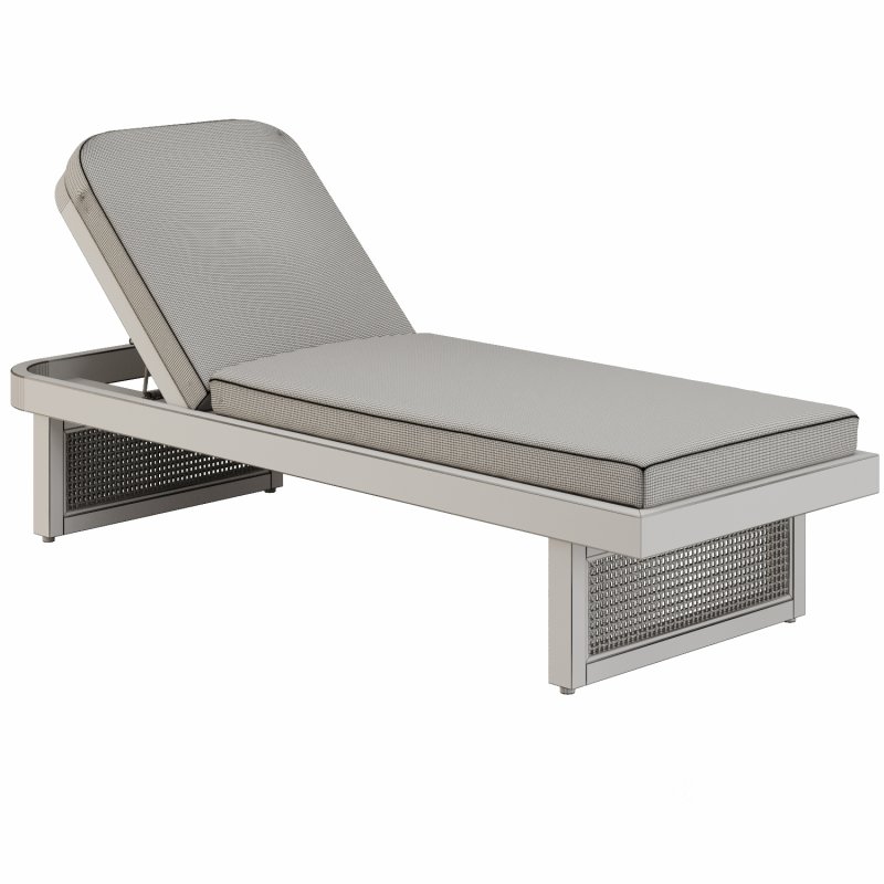 Merit Outdoor Chaise Lounge Image 3