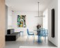 Modern living room and dining room interior scene - Thumbnail 6