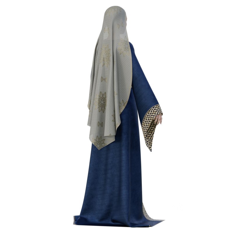 Traditional Gulf Gown Image 2