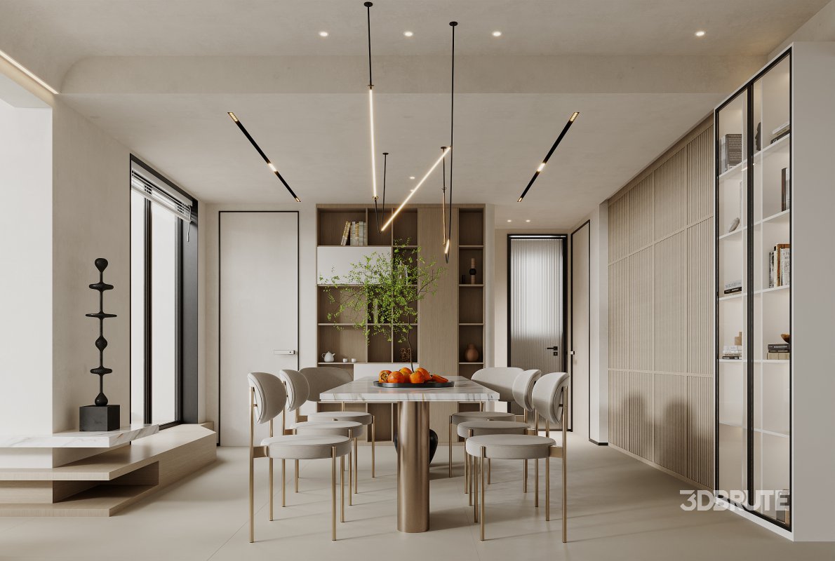 living room dining room Image 1