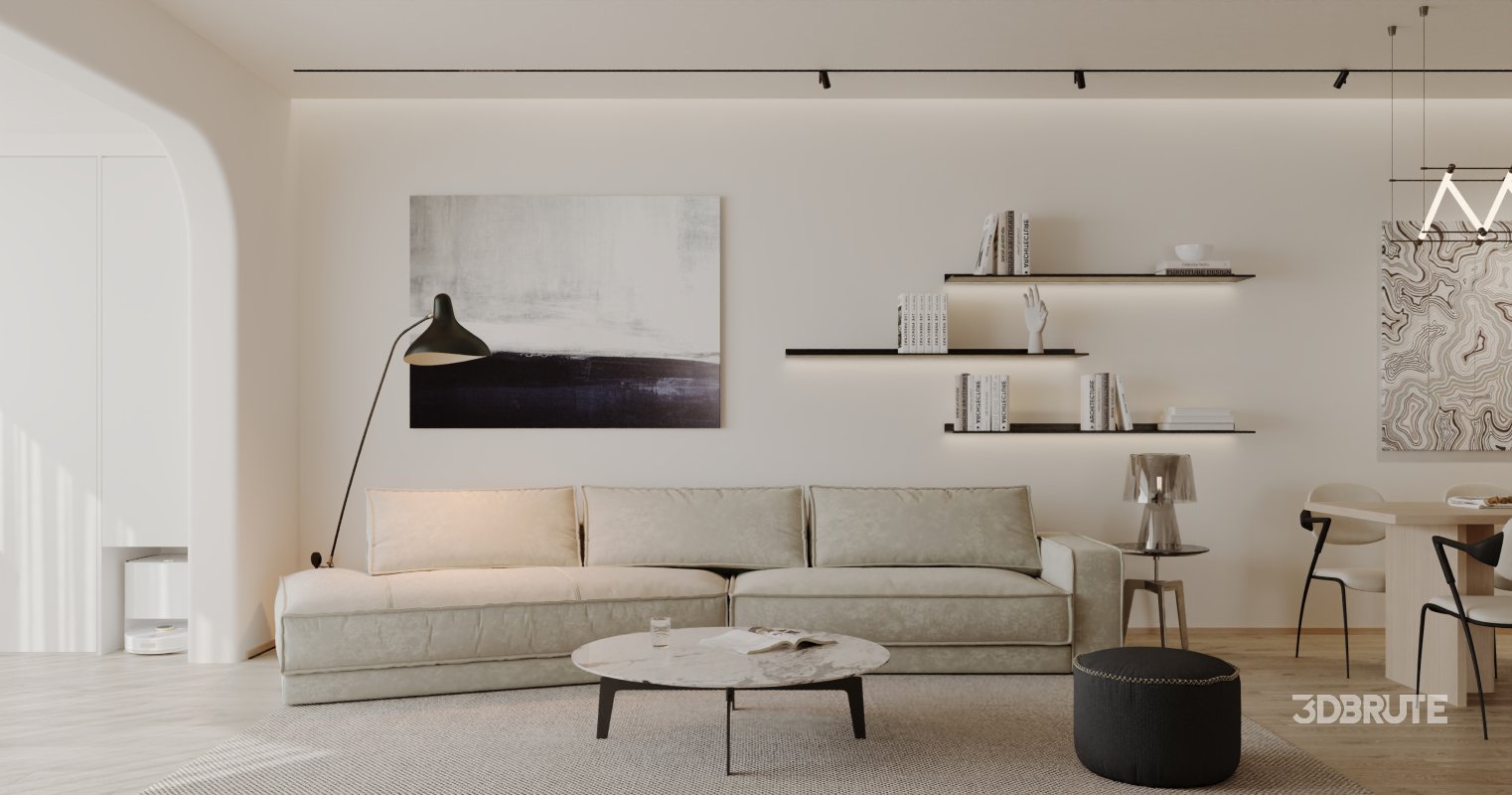 living room dining room Image 4