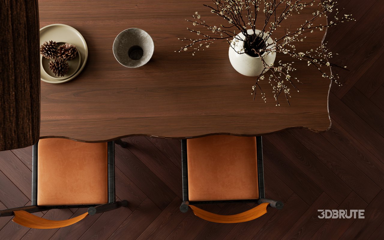 Medieval living and dining room Image 8