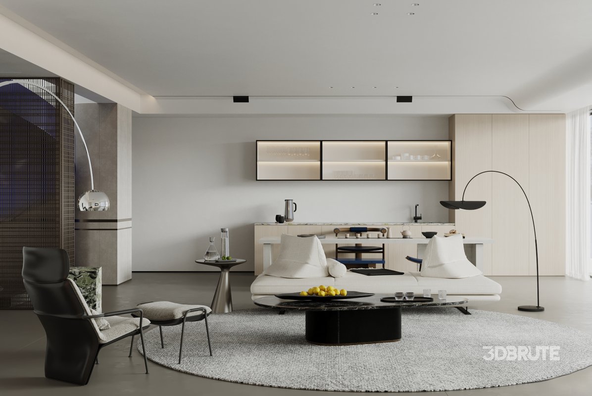 living room dining room Image 9