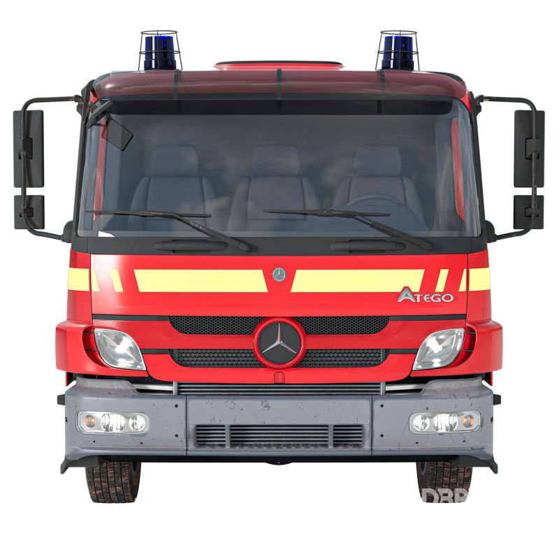 Fire Truck Mercedes Benz Atego Image 3
