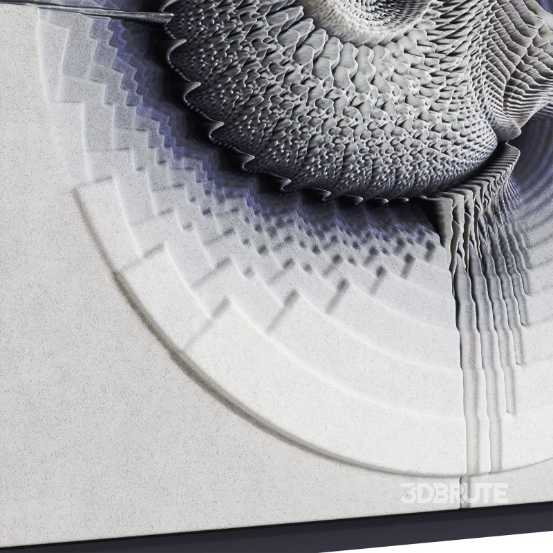 Wall Art Plaster Bas Relief Image 3