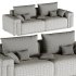 Velvet Sofa Loveseat - Thumbnail 7