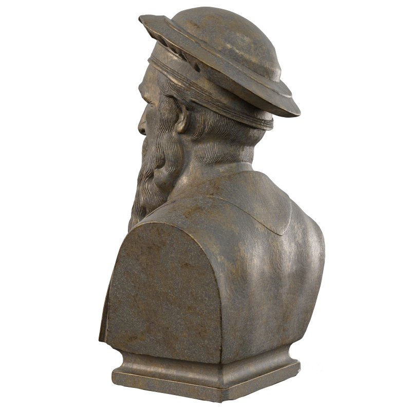 Antique Leonardo_da_Vinci Statue Image 3
