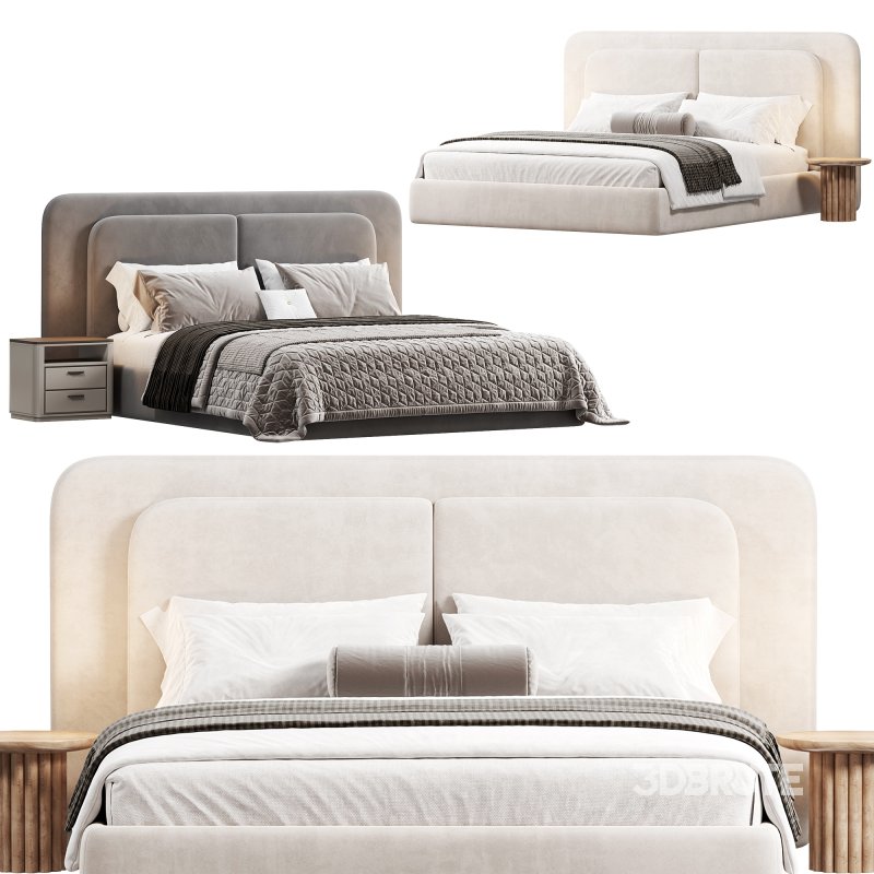 Soft bed Felini beige by wallytally Image 1