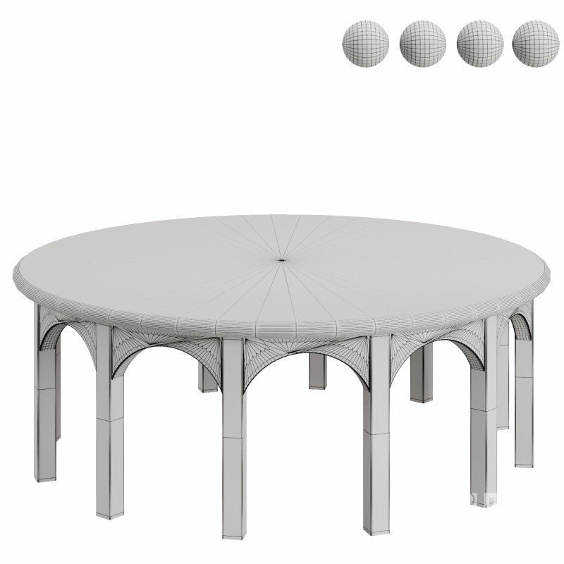 Wabi-sabi minimalist coffee table Image 4