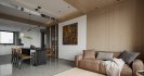 Modern living room and dining room interior scene - Thumbnail 1
