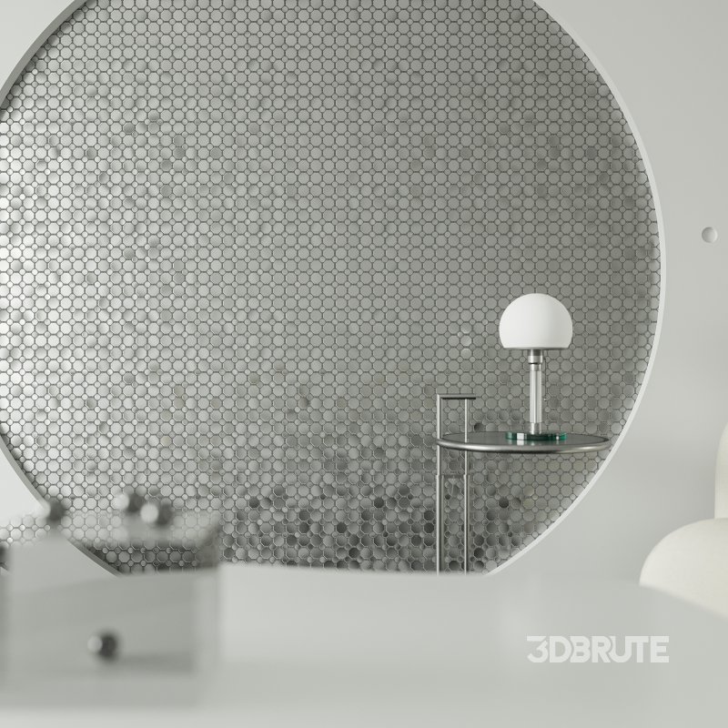 Modern living room and dining room interior scene Image 3