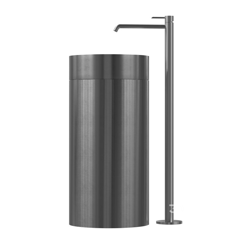 Washbasin Noken Roma, basin mixer Noken Round Image 1