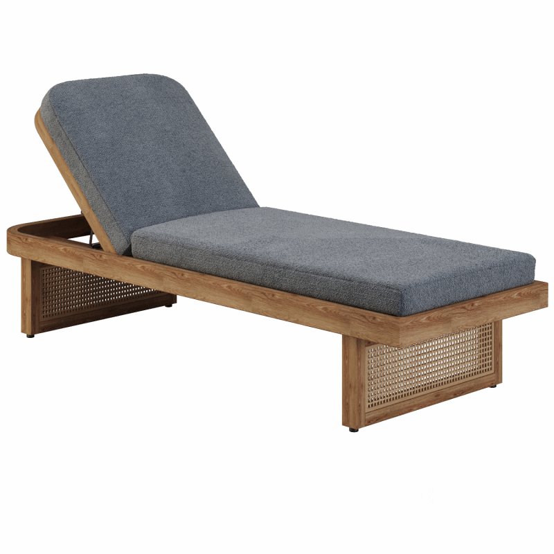 Merit Outdoor Chaise Lounge Image 2