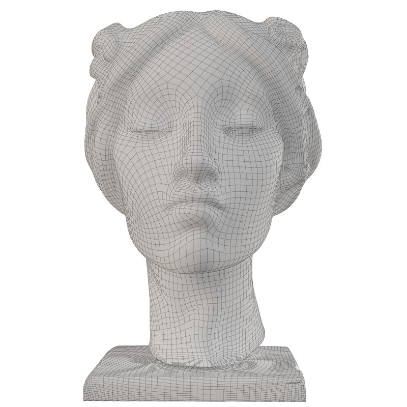 Antique Woman head Statue Image 5