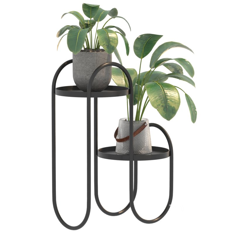 Metal Plant Set 03 Image 1