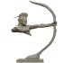 Dynamic_Archer_Statue_3D_Model_Stylized_Bronz - Thumbnail 4