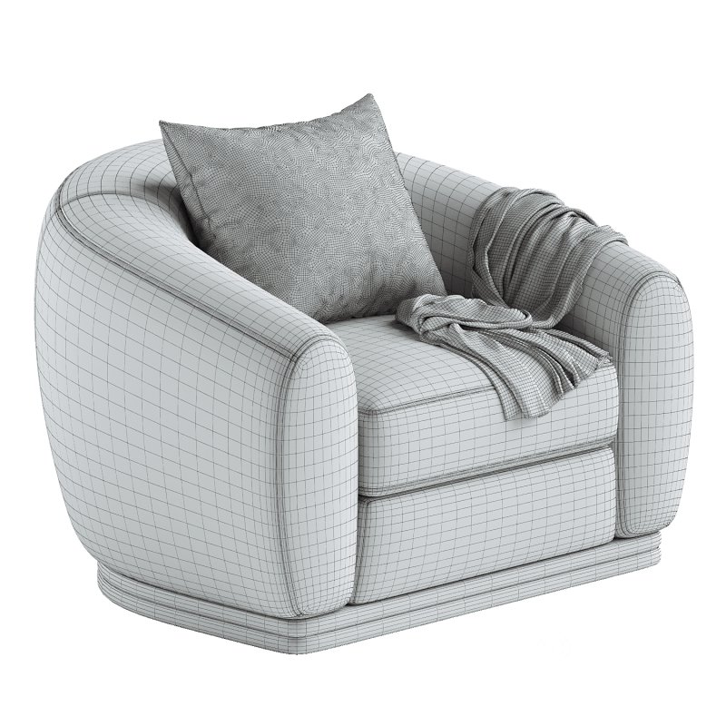 Marlowe Grey Lounge Chair Image 7