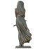 Antique Elegant Woman Sculpture with Flute - Thumbnail 4