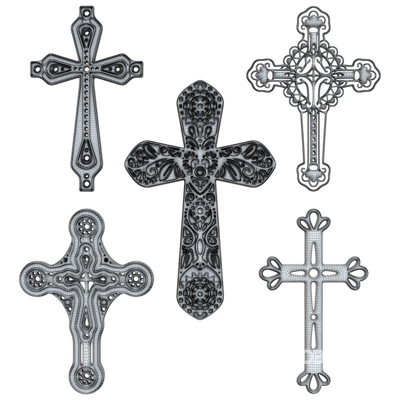 5 Christian Cross V10 Image 12