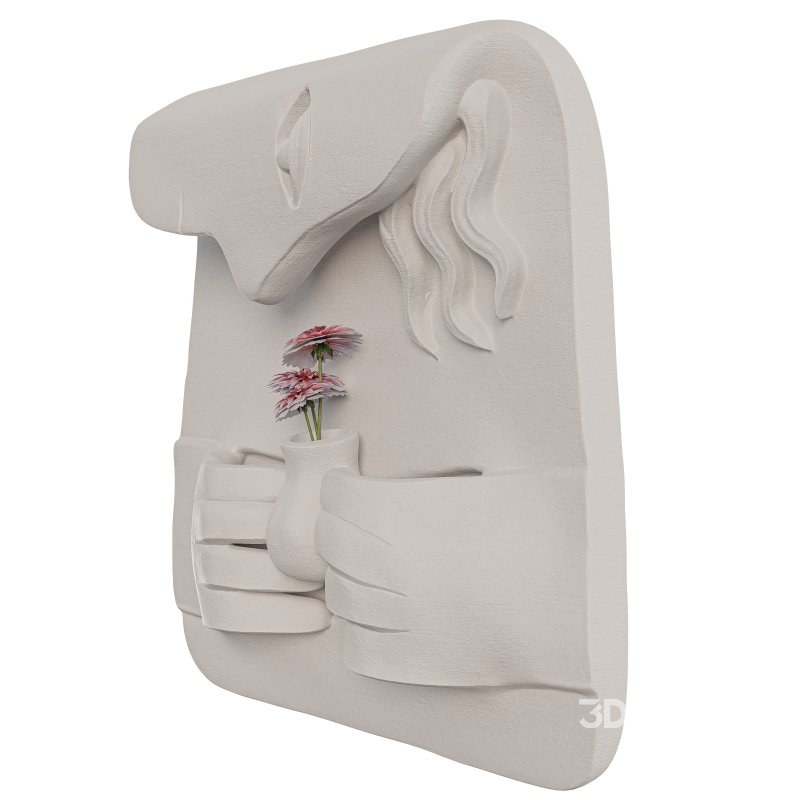 Wall Mounted Abstract Sculpture Image 2