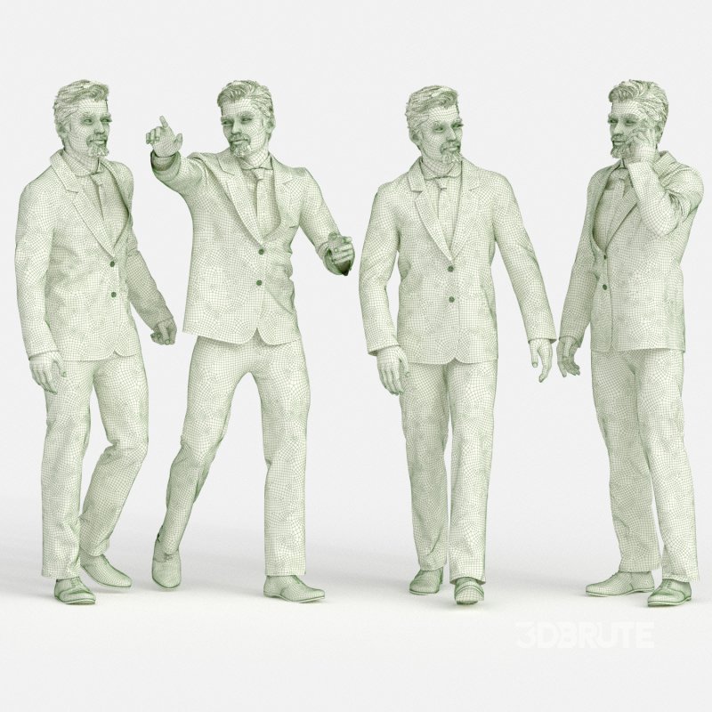 Boss Business man 04 poses Image 3