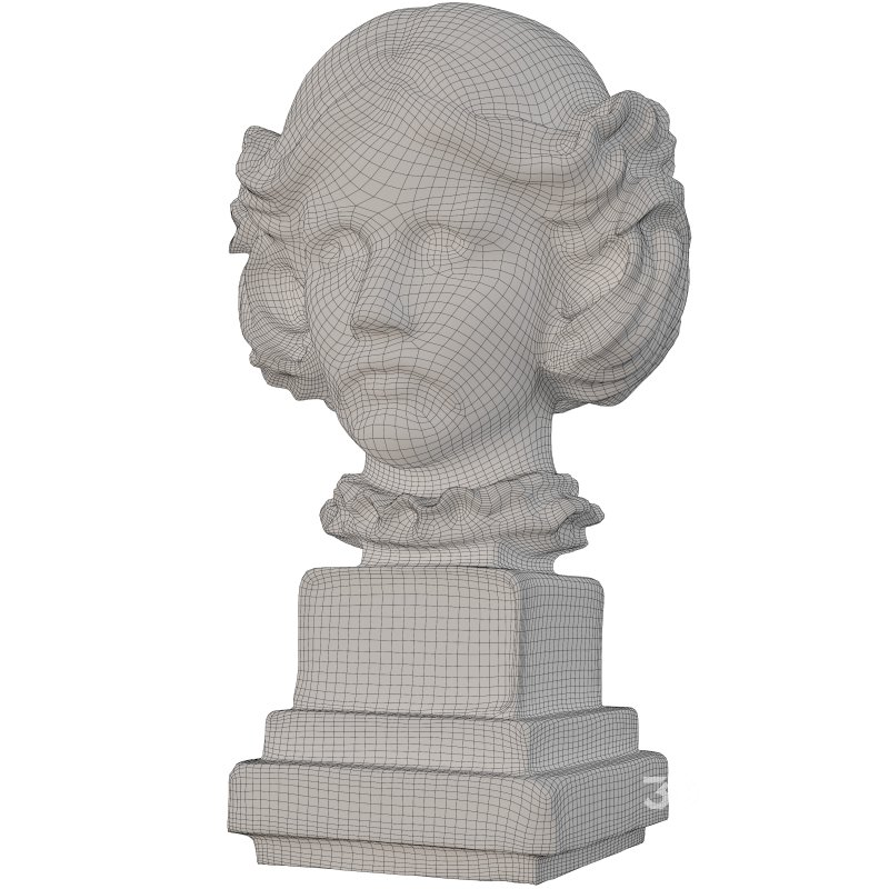 Stone Bust of Elfrida Image 5