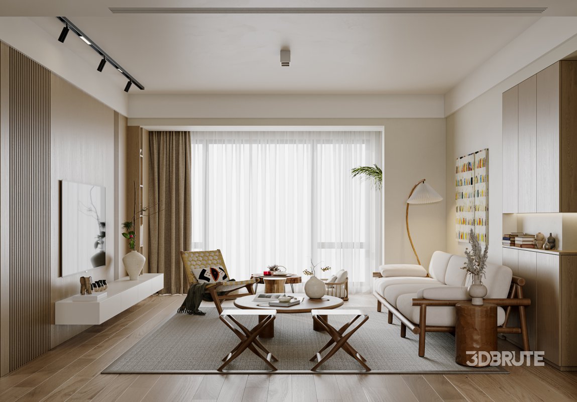 Eclectic living and dining room Image 5