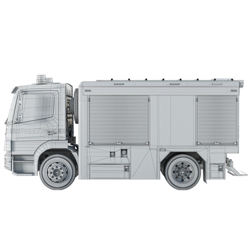 Fire Truck Mercedes Benz Atego Image 1