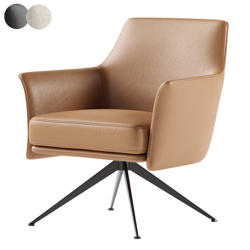 Crosby Swivel Lounge Chair Image 4
