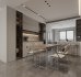 Modern living room and dining room interior scene - Thumbnail 5