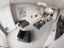 Modern living room and dining room interior scene - Thumbnail 5