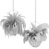 Metal Hanging Plants 05 - Thumbnail 1