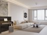 Modern living room and dining room interior scene - Thumbnail 4