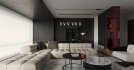 Modern living room and dining room interior scene - Thumbnail 14