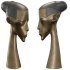 Modern Elongated Head Bronze Sculpture - Thumbnail 5
