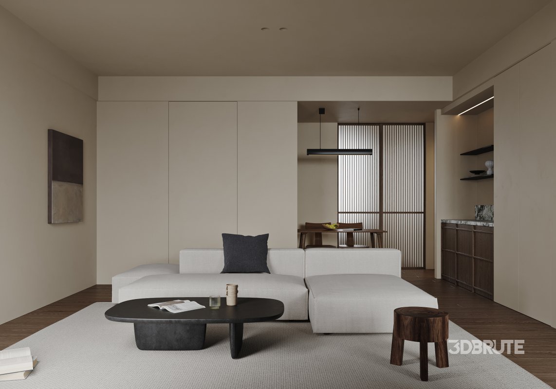 living room dining room Image 6