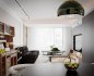 Modern living room and dining room interior scene - Thumbnail 3