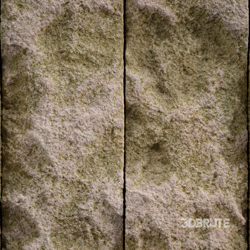 Natural Split Face Travertine 04 (Seamless) Image 3